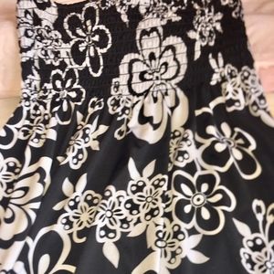 Black & White Maxi Dress